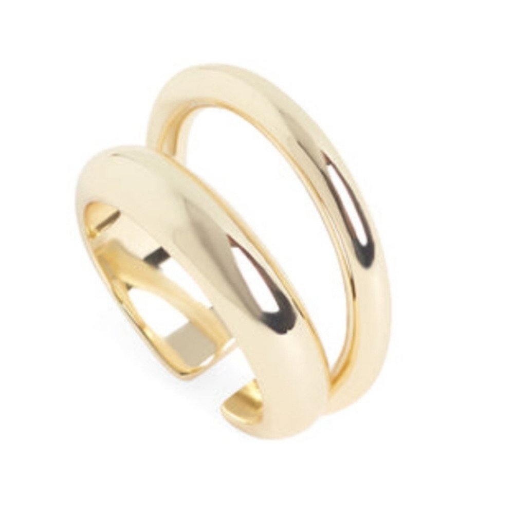 Loren Stewart Deux Open Band Ring Size 7 NWT